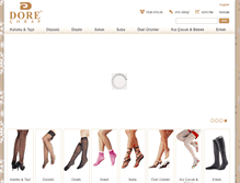 Tablet Screenshot of dore.com.tr
